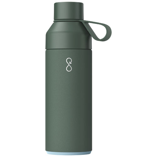 Bouteille publicitaire 500 ml recyclée Ocean Bottle Vert forêt
